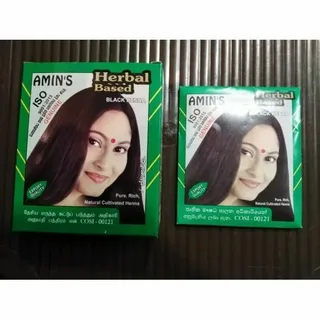 تصویر 2 از حنا هندی مشکی رنگ طبیعی و ماندگار